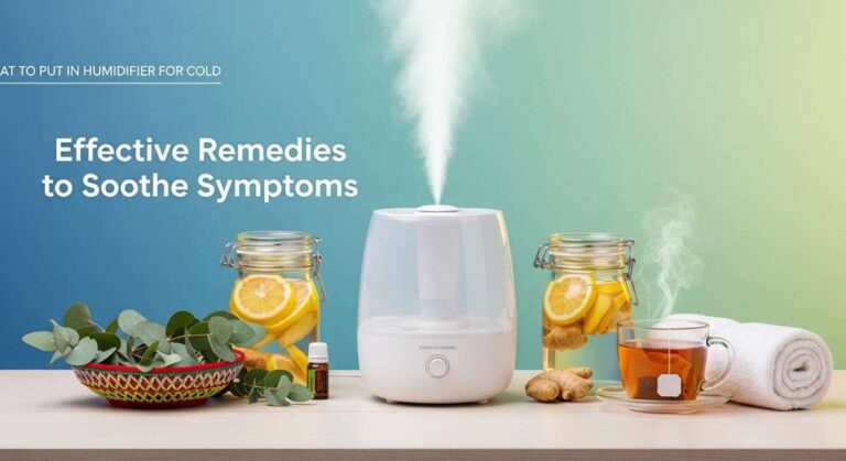 What to Put in Humidifier for Cold