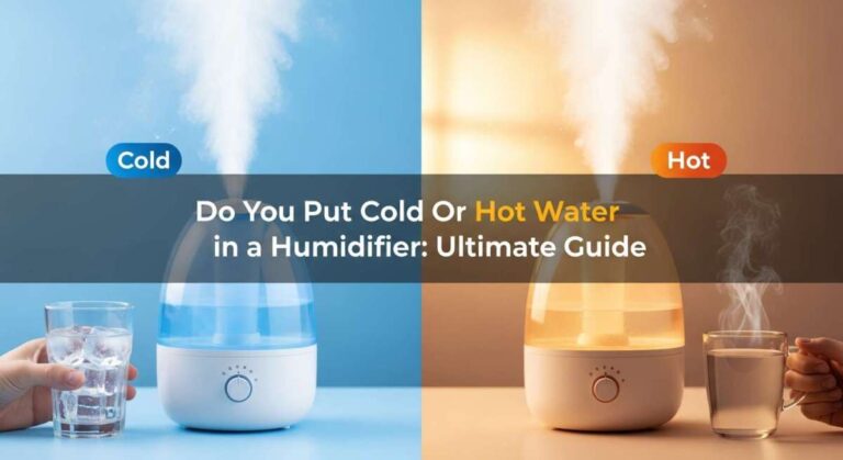 Do You Put Cold Or Hot Water in a Humidifier