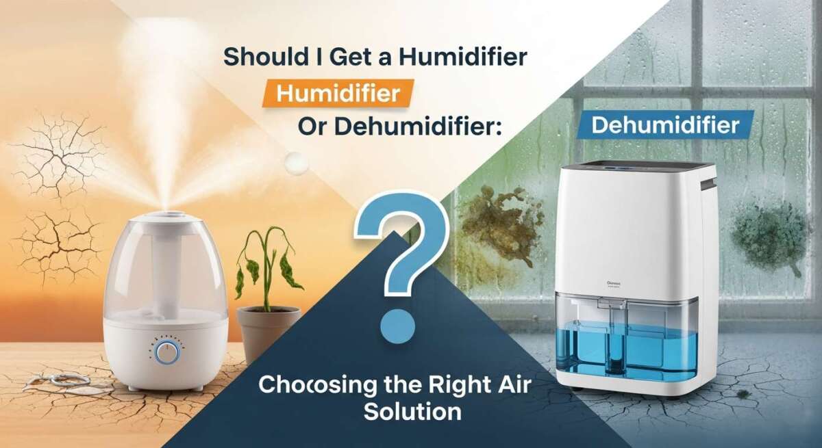 Should I Get a Humidifier Or Dehumidifier