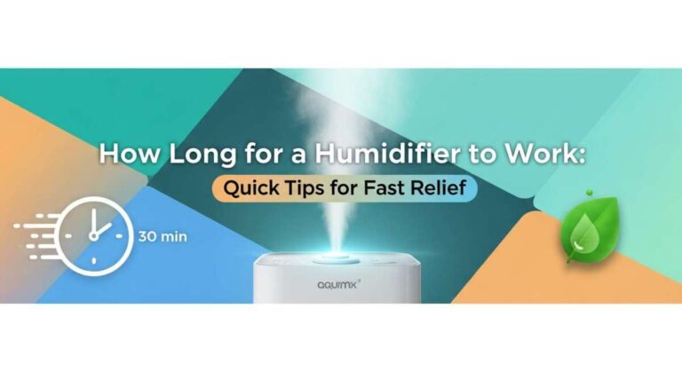 How Long for a Humidifier to Work