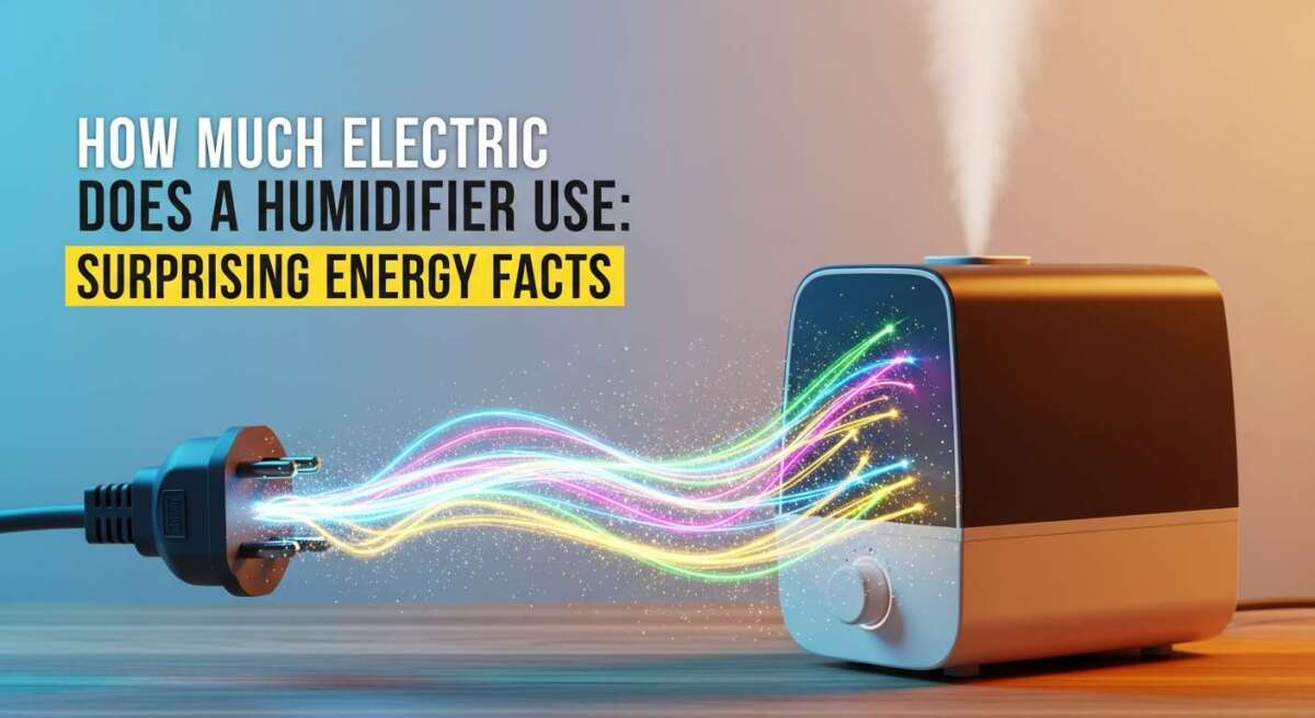 How Much Electric Does a Humidifier Use