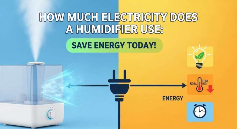 How Much Electricity Does a Humidifier Use