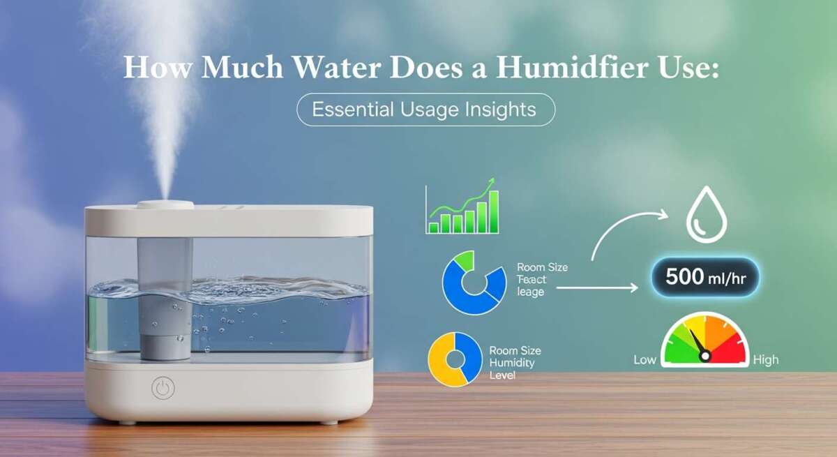 How Much Water Does a Humidifier Use