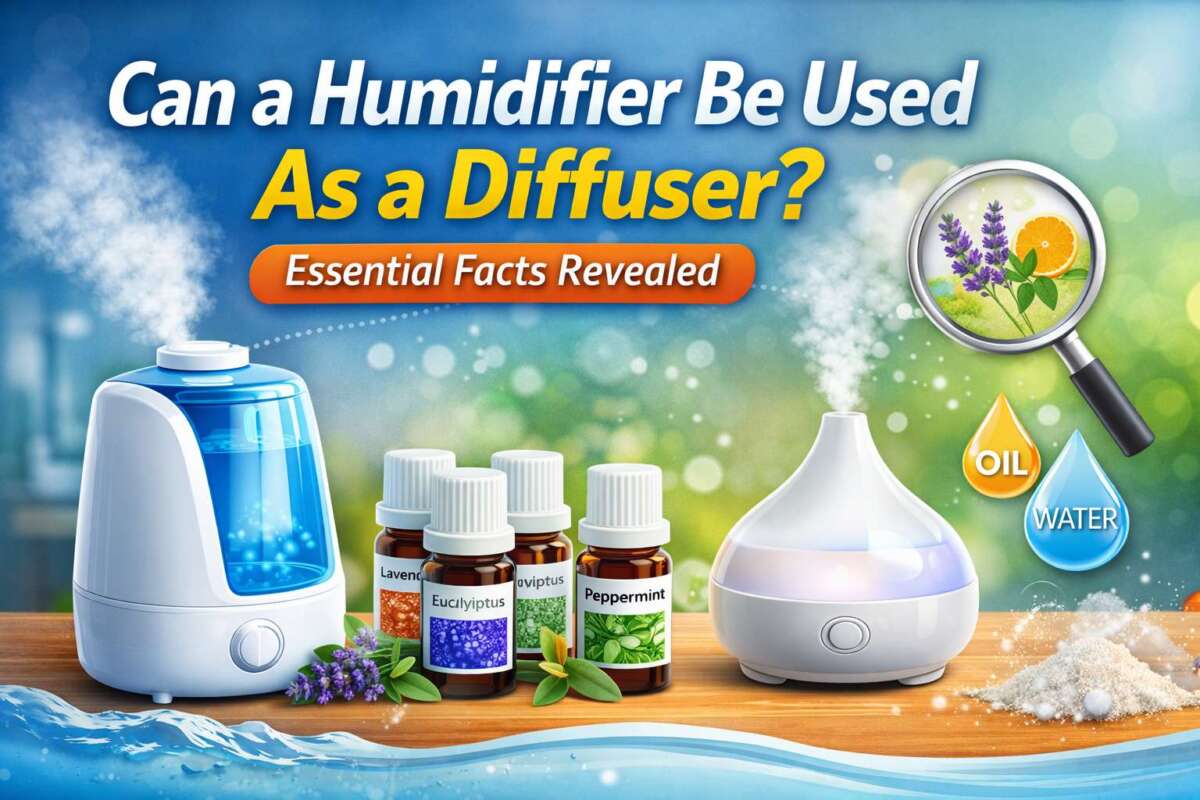 Can a Humidifier Be Used As a Diffuser
