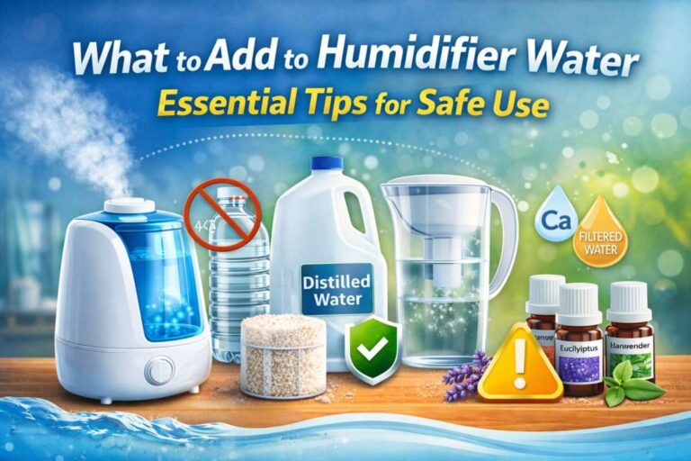 What to Add to Humidifier Water