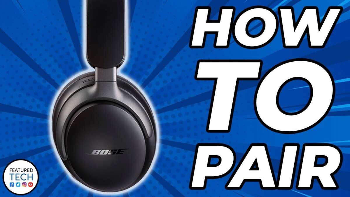 How To Pair Bose QuietComfort Headphones