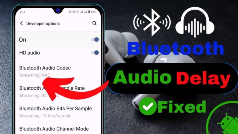 How To Fix Audio Delay On Bluetooth Headphones