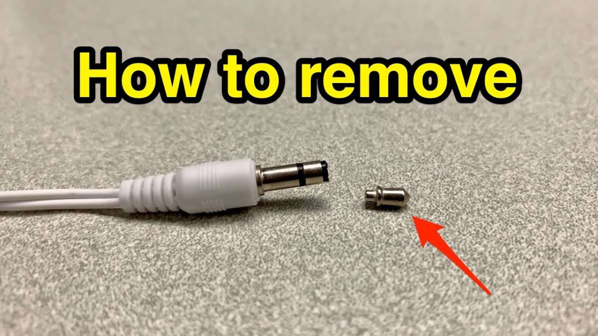 How To Get Broken Headphone Jack Out